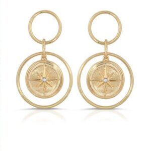 North Star Earring Set by Lulu Dharma NWT